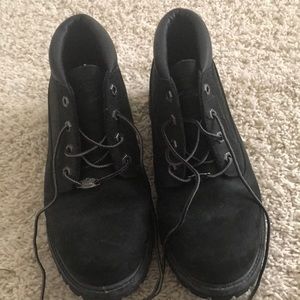 Timberland black boots